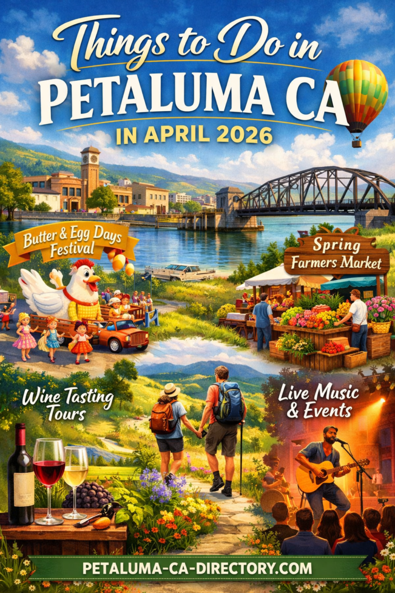 Read more about the article Events and Things to do in Petaluma CA April 2026