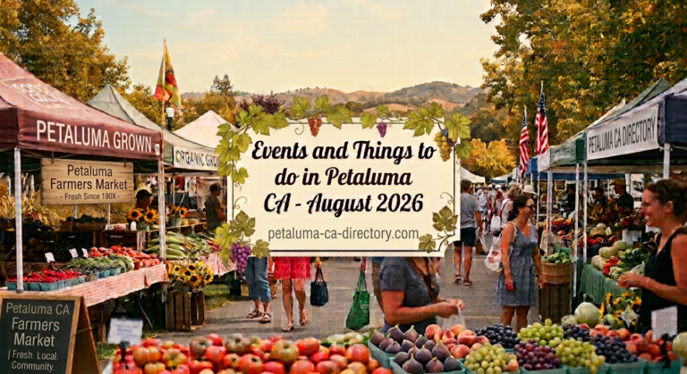Read more about the article Events and Things to do in Petaluma CA August 2026